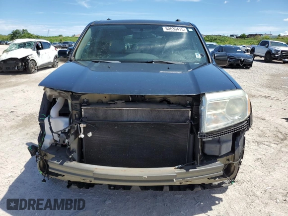 2013 Honda Pilot EX-L z VIN 5FNYF3H57DB007540, wystawiony jako Copart lot #60630415 z przebiegiem 114 452 mil mil oraz Szkoda całkowita • Salvage title. Historia ofert i sprzedaży dostępna na DreamBid. Obrazek 5.
