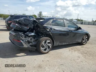2024 Hyundai Elantra SEL with VIN KMHLS4DG7RU641279, listed as a Copart auction lot 49409654 with 1,473 mi miles and Non Repairable. Bid and sale history available at carsss.com. Image 3.