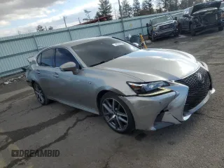 2018 Lexus GS with VIN JTHCZ1BL5JA009304, listed as a Copart auction lot 44518915 with 28,688 mi miles and Salvage Title. Bid and sale history available at carsss.com. Image 4.