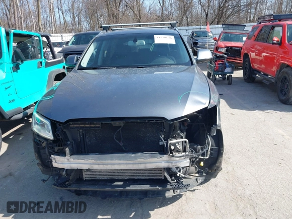2016 Audi Q5 Premium Plus with VIN WA1L2AFP0GA008793, listed as a IAAI auction lot 41779636 with 157,442 mi miles. Bid and sale history available at carsss.com. Image 12.