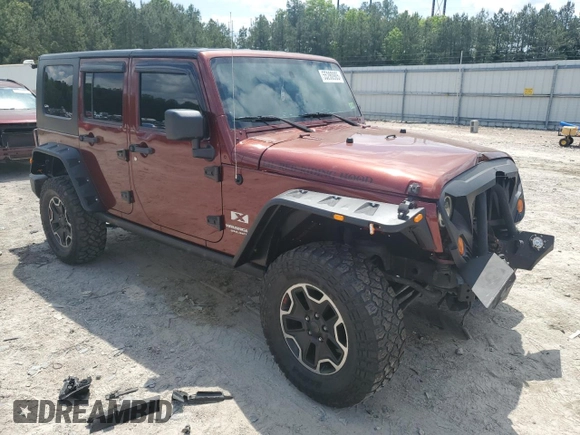 2007 Jeep Wrangler Unlimited X with VIN 1J4GA39187L161451, listed as a Copart auction lot 55280905 with 214,660 mi miles and Salvage Title. Bid and sale history available at DreamBid. Image 4.