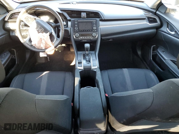 2019 Honda Civic LX with VIN 2HGFC2F61KH560862, listed as a Copart auction lot 50396895 with 55,653 mi miles and Salvage Title. Bid and sale history available at DreamBid. Image 8.