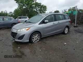 2013 Mazda 5 Sport z VIN JM1CW2BL6D0155172, wystawiony jako Copart lot #56744505 z przebiegiem 116 536 mil mil oraz Szkoda całkowita • Salvage title. Historia ofert i sprzedaży dostępna na DreamBid. Obrazek 1.