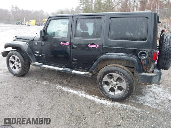 2016 Jeep Wrangler Unlimited 75th Anniversary with VIN 1C4HJWEG3GL181371, listed as a IAAI auction lot 41864965 with 64,259 mi miles and . Bid and sale history available at DreamBid. Image 3.