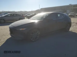 2020 Mazda 3 with VIN JM1BPBLM9L1157099, listed as a Copart auction lot 42636445 with 44,973 mi miles and Salvage title. Bid and sale history available at DreamBid. Image 1.
