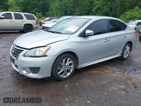 2015 Nissan Sentra SR with VIN 3N1AB7AP1FY284369, listed as a IAAI auction lot 42105462 with 175,810 mi miles and . Bid and sale history available at DreamBid. Image 2.