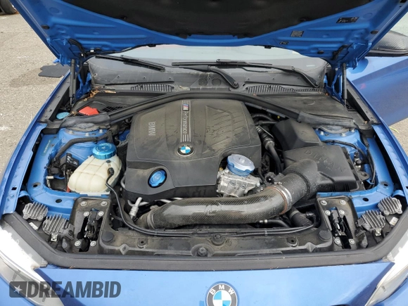 2016 BMW 2 Series M235i xDrive with VIN WBA1J9C59GV696705, listed as a Copart auction lot 47900155 with 80,216 mi miles and Salvage Title. Bid and sale history available at carsss.com. Image 12.