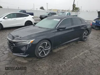 2022 Honda Accord Sedan Sport SE with VIN 1HGCV1F40NA081261, listed as a Copart auction lot 49120795 with 29,076 mi miles and Salvage Title. Bid and sale history available at carsss.com. Image 1.