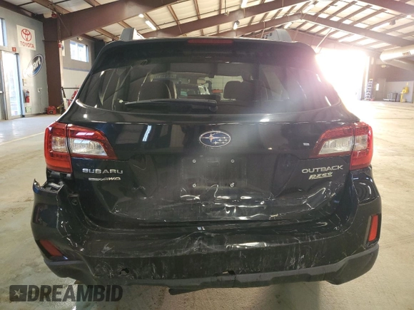 2015 Subaru Outback Premium with VIN 4S4BSAFC2F3304346, listed as a Copart auction lot 49284015 with 104,413 mi miles and Non Repairable. Bid and sale history available at DreamBid. Image 6.