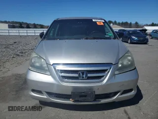 2007 Honda Odyssey LX with VIN 5FNRL38297B106979, listed as a Copart auction lot 54577025 with 0 mi miles and Clean Title. Bid and sale history available at carsss.com. Image 5.