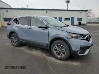 2022 Honda CR-V EX z VIN 5J6RW2H52NA009411, wystawiony jako Copart lot #52575195 z przebiegiem 20 511 mil mil oraz Szkoda całkowita • Salvage title. Historia ofert i sprzedaży dostępna na DreamBid. Obrazek 4.