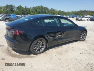 2022 Tesla Model 3 Long Range with VIN 5YJ3E1EB4NF289195, listed as a Copart auction lot 53142465 with 96,302 mi miles and Clean Title. Bid and sale history available at carsss.com. Image 3.