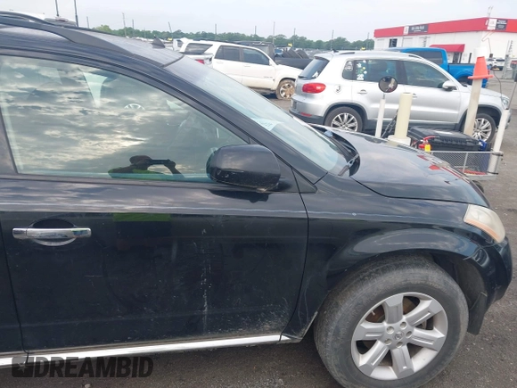 2007 Nissan Murano SL with VIN JN8AZ08W57W620910, listed as a IAAI auction lot 42282946 with 162,039 mi miles and . Bid and sale history available at DreamBid. Image 13.