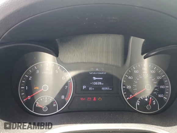 2019 Kia Optima LX with VIN 5XXGT4L31KG280094, listed as a Copart auction lot 58854685 with 46,955 mi miles and Salvage title. Bid and sale history available at DreamBid. Image 9.