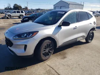 2020 Ford Escape SE Sport Hybrid with VIN 1FMCU9BZ9LUB84221, listed as a Copart auction lot 46195335 with 98,325 mi miles and Salvage Title. Bid and sale history available at carsss.com. Image 1.