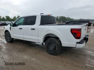 2024 Ford F-150 STX with VIN 1FTEW2KP9RKF20192, listed as a Copart auction lot 53884645 with 743 mi miles and Salvage Title. Bid and sale history available at carsss.com. Image 2.