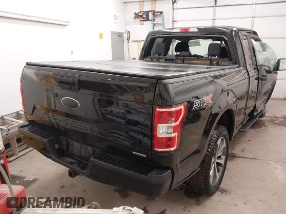 2020 Ford F-150 XL with VIN 1FTEX1EP7LFA55270, listed as a IAAI auction lot 41395779 with 68,816 mi miles. Bid and sale history available at carsss.com. Image 4.