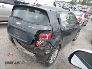 2016 Chevrolet Sonic LT with VIN 1G1JC6SH6G4103579, listed as a IAAI auction lot 41492533 with 224,192 mi miles. Bid and sale history available at carsss.com. Image 4.
