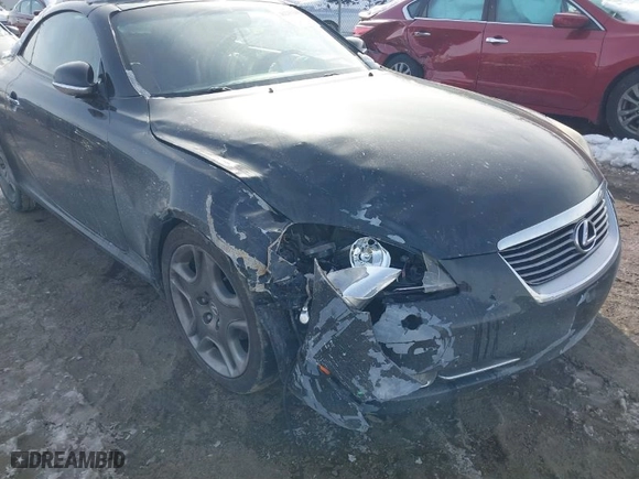 2006 Lexus SC 430 with VIN JTHFN48Y269008343, listed as a IAAI auction lot 41233248 with NaN miles. Bid and sale history available at carsss.com. Image 6.