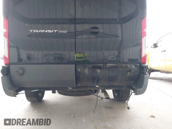 2017 Ford Transit with VIN 1FTYR2CM9HKB54645, listed as a IAAI auction lot 42077322 with 130,590 mi miles. Bid and sale history available at carsss.com. Image 19.