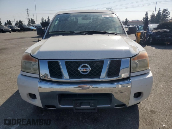 2011 Nissan Titan SV with VIN 1N6AA0EKXBN322210, listed as a Copart auction lot 54178105 with 125,380 mi miles and Salvage Title. Bid and sale history available at DreamBid. Image 5.