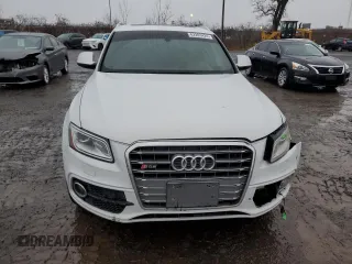 2016 Audi SQ5 Premium Plus with VIN WA1CCAFP1GA041122, listed as a Copart auction lot 82203424 with 153,404 mi miles and Salvage Title. Bid and sale history available at carsss.com. Image 5.