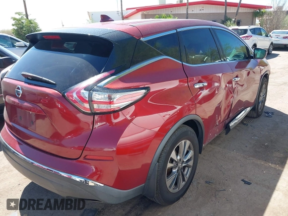 2017 Nissan Murano Platinum with VIN 5N1AZ2MGXHN138149, listed as a IAAI auction lot 42328664 with 93,658 mi miles and . Bid and sale history available at DreamBid. Image 4.