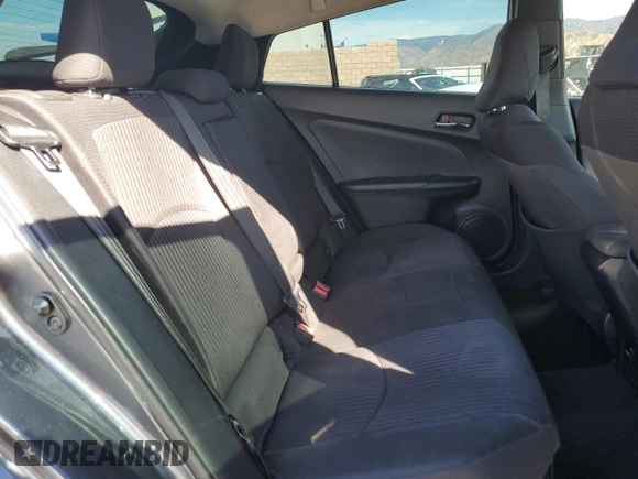 2017 Toyota Prius Two with VIN JTDKBRFU1H3041605, listed as a Copart auction lot 45760435 with 141,381 mi miles and Salvage Title. Bid and sale history available at DreamBid. Image 10.
