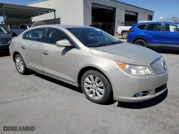 2012 Buick LaCrosse Leather with VIN 1G4GC5ER9CF223175, listed as a Copart auction lot 48882255 with 191,036 mi miles and Salvage Title. Bid and sale history available at carsss.com. Image 4.
