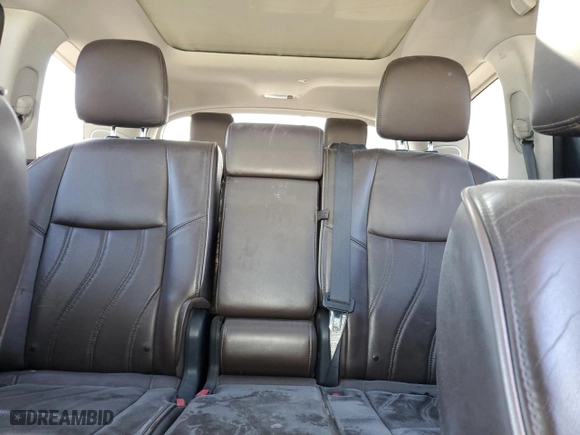 2013 Infiniti JX35 with VIN 5N1AL0MM4DC333567, listed as a Copart auction lot 51448555 with 155,784 mi miles and Clean Title. Bid and sale history available at carsss.com. Image 10.