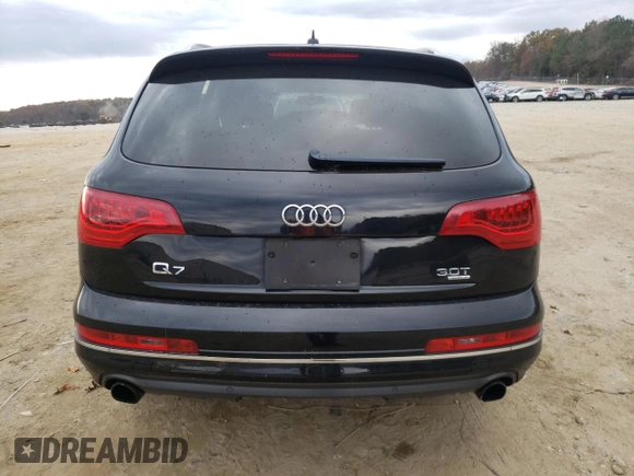 2015 Audi Q7 3.0T Premium Plus with VIN WA1LGAFE8FD002589, listed as a Copart auction lot 68505282 with 106,813 mi miles. Bid and sale history available at carsss.com. Image 6.