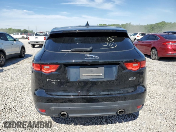 2017 Jaguar F-Pace 35t Premium with VIN SADCJ2BV9HA067768, listed as a Copart auction lot 55671845 with 137,396 mi miles and Clean Title. Bid and sale history available at DreamBid. Image 6.