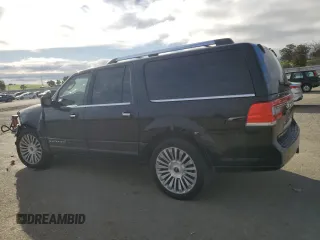 2017 Lincoln Navigator Reserve z VIN 5LMJJ3LT4HEL00091, wystawiony jako Copart lot #46262175 z przebiegiem 105 679 mil mil oraz Szkoda całkowita • Salvage title. Historia ofert i sprzedaży dostępna na DreamBid. Obrazek 2.