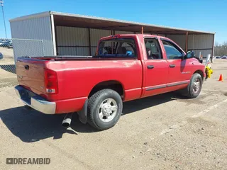 2003 Dodge Ram 2500 ST with VIN 3D7KA28C93G855222, listed as a IAAI auction lot 41795177 with 59,580 mi miles. Bid and sale history available at carsss.com. Image 4.