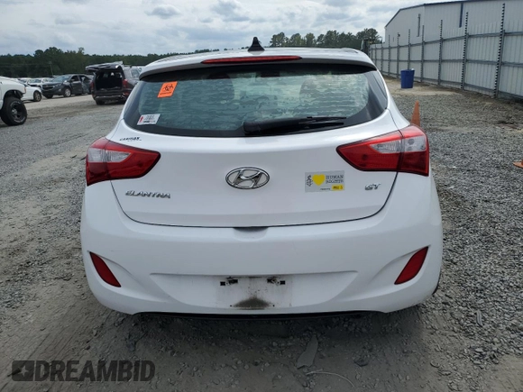 2013 Hyundai Elantra GT with VIN KMHD35LE0DU121960, listed as a Copart auction lot 71340194 with 148,280 mi miles and Salvage Title. Bid and sale history available at carsss.com. Image 6.