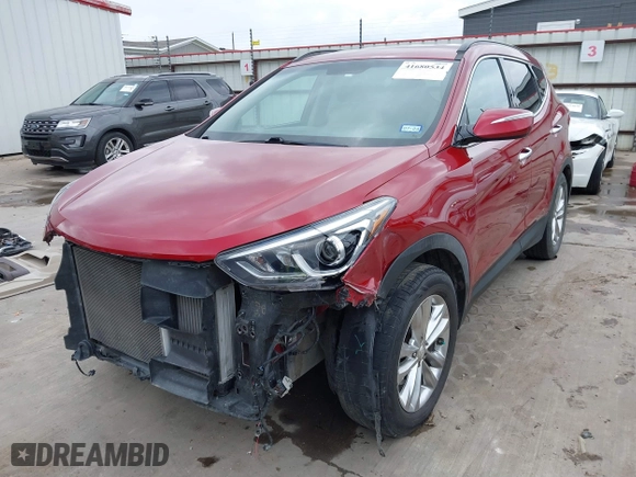 2017 Hyundai Santa Fe Sport 2.0T with VIN 5XYZU4LA6HG409438, listed as a IAAI auction lot 41680534 with 84,035 mi miles. Bid and sale history available at carsss.com. Image 20.
