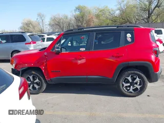 2019 Jeep Renegade Trailhawk with VIN ZACNJBC19KPK09606, listed as a IAAI auction lot 42002002 with 25,646 mi miles and . Bid and sale history available at DreamBid. Image 15.