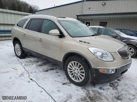 2011 Buick Enclave CXL-1 with VIN 5GAKVBED5BJ395261, listed as a Copart auction lot 45905535 with 108,015 mi miles and Salvage Title. Bid and sale history available at carsss.com. Image 4.