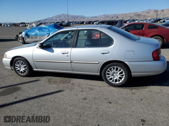 2001 Nissan Altima GXE with VIN 1N4DL01D01C116735, listed as a Copart auction lot 79776244 with 124,802 mi miles and Salvage Title. Bid and sale history available at carsss.com. Image 2.
