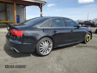 2015 Audi A6 Prestige with VIN WAUHGBFC5FN039459, listed as a Copart auction lot 49908565 with 132,535 mi miles and Salvage title. Bid and sale history available at DreamBid. Image 3.