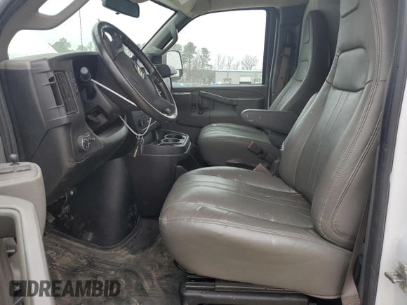 2021 Chevrolet Express Cargo with VIN 1GCWGAFP2M1217923, listed as a Copart auction lot 44116785 with 277,325 mi miles and Salvage title. Bid and sale history available at DreamBid. Image 7.
