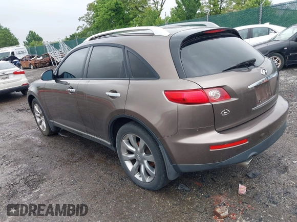 2004 Infiniti FX z VIN JNRAS08W54X217337, wystawiony jako IAAI lot #42286209 z przebiegiem 9 999 mil mil oraz . Historia ofert i sprzedaży dostępna na DreamBid. Obrazek 3.