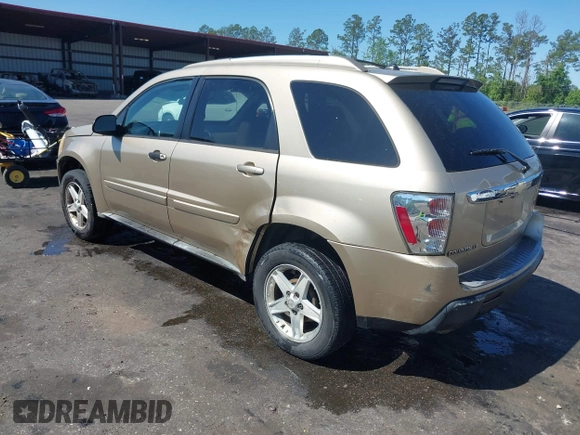 2005 Chevrolet Equinox LT with VIN 2CNDL73F356183230, listed as a IAAI auction lot 42044110 with 220,075 mi miles. Bid and sale history available at carsss.com. Image 3.