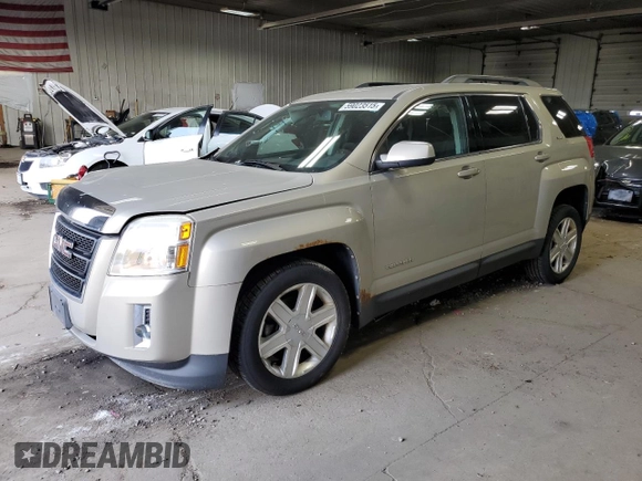 2011 GMC Terrain SLE-2 with VIN 2CTFLTEC1B6291290, listed as a Copart auction lot 59023515 with 115,577 mi miles and Non repairable. Bid and sale history available at DreamBid. Image 1.