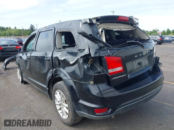2017 Dodge Journey SXT with VIN 3C4PDCBG6HT572767, listed as a IAAI auction lot 39337554 with 159,942 mi miles and . Bid and sale history available at carsss.com. Image 3.
