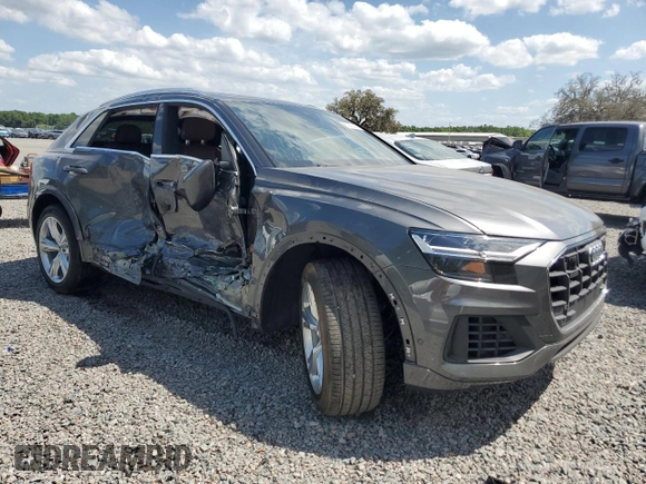 2019 Audi Q8 Premium Plus with VIN WA1BVAF19KD023606, listed as a Copart auction lot 50978295 with 0 mi miles and Non Repairable. Bid and sale history available at carsss.com. Image 4.