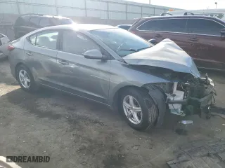2018 Hyundai Elantra SE with VIN KMHD74LFXJU665594, listed as a Copart auction lot 86861624 with 0 mi miles and Salvage Title. Bid and sale history available at carsss.com. Image 4.
