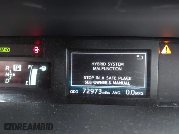 2015 Toyota Prius Two with VIN JTDZN3EU0FJ031208, listed as a IAAI auction lot 41910346 with 72,973 mi miles and . Bid and sale history available at DreamBid. Image 7.