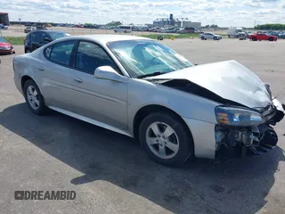 2008 Pontiac Grand Prix with VIN 2G2WP552581192565, listed as a IAAI auction lot 42337791 with 212,132 mi miles and . Bid and sale history available at DreamBid. Image 1.
