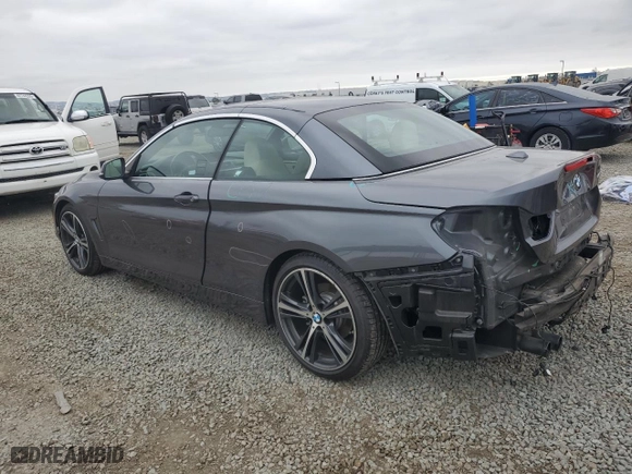 2018 BMW 4 Series 430i with VIN WBA4Z1C58JEC71915, listed as a Copart auction lot 50927495 with 103,868 mi miles and Salvage Title. Bid and sale history available at carsss.com. Image 2.